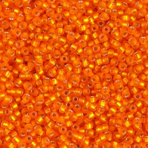 Miyuki Seed Beads - 11-98F Matte S/L orange
