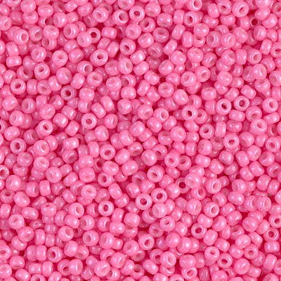 Miyuki Seed Beads - 11-91385 Dyed Opaque Pink