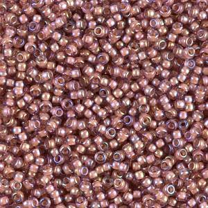 Miyuki Seed Beads - 11-9337 Peach Lined Amethyst