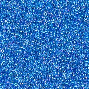 Miyuki Seed Bead - 15-92206 Lined Blue AB