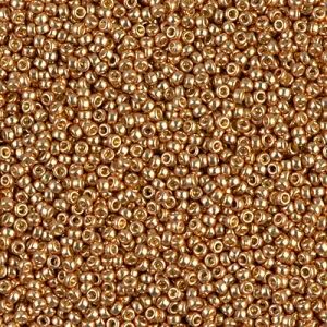 Miyuki Seed Bead - 15-94204 Duracoat Galvanized Champagne