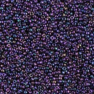 Miyuki Seed Bead - 15-9454 Metallic Purple Iris