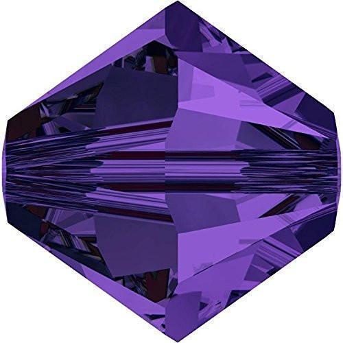 5328 Swarovski Bicone Beads 3mm - Purple Velvet