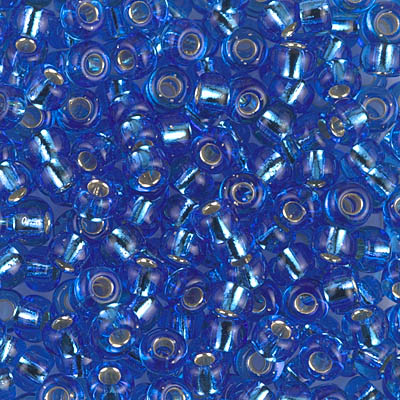 Miyuki Seed Bead - 6-9150S Silver Lined Sapphire