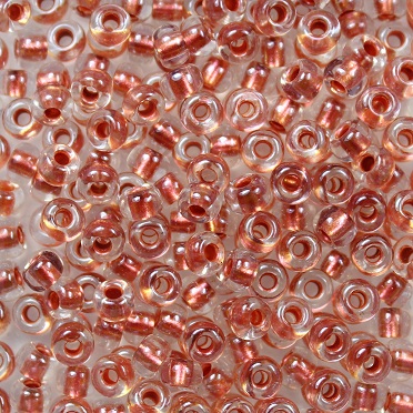 Miyuki Seed Bead - 6-93811 Pearlized Crystal/Copper