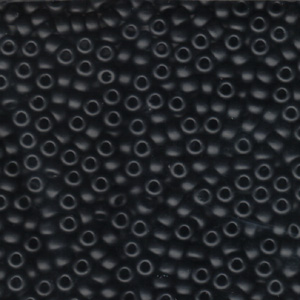 Miyuki Seed Bead - 6-9401F Matte Black