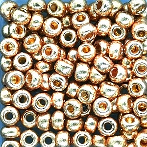 Miyuki Seed Bead - 6-94204-100 Duracoat Galvanized Champagne