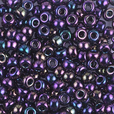 Miyuki Seed Bead - 6-9454 Metallic Purple Iris