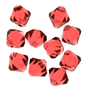 6328 Swarovski Top Drilled Bicone 8mm - Padparadscha