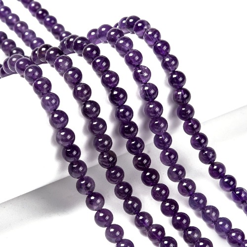 Amethyst 6mm Round (30pcs)