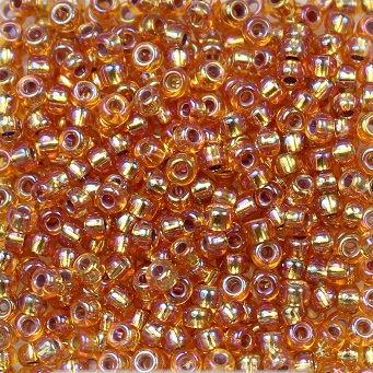 Miyuki Seed Bead - 8-91004 S/L Dark Gold AB