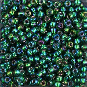 Miyuki Seed Bead - 8-91016 S/L Green AB