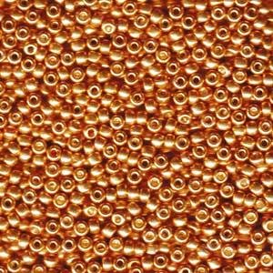 Miyuki Seed Bead - 6-94203-100 Duracoat Galvanized Yellow Gold