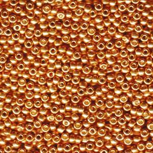 Miyuki Seed Bead - 6-94203-100 Duracoat Galvanized Yellow Gold