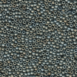 Miyuki Seed Bead - 8-92002 Matte Metallic Grey