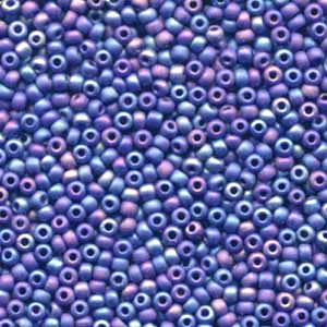 Miyuki Seed Bead - 8-9414FR Matte Opaque Cobalt AB