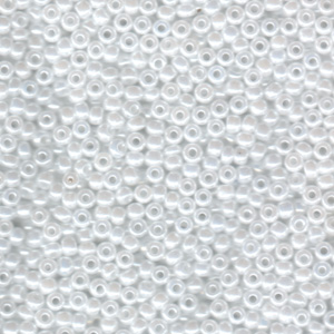 Miyuki Seed Bead - 8-9528 White Ceylon