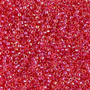 Miyuki Delica - DB062 Lined Cranberry AB