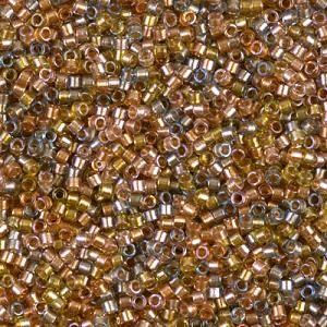Miyuki Delica - DB981 Lined Metallic Mix