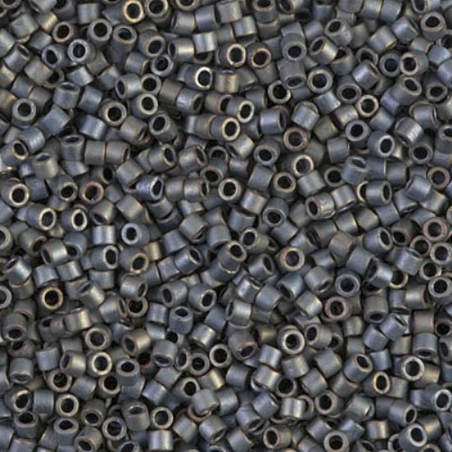 Miyuki Size 8 Seed Bead - 8-92002 Matte Metallic Grey - www ...