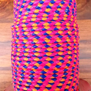 PVC Cord - Fuchsia/Pink/Orange/Blue