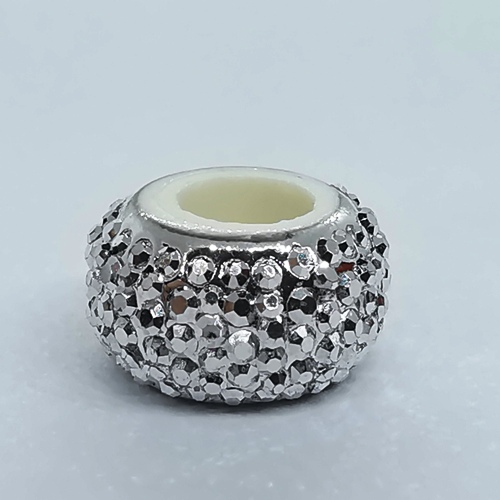 Pandora Style Beads White-11