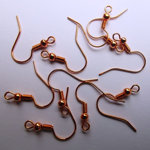 Rose gold ear wires hotsell