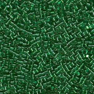 Miyuki 1.8mm Cube Beads - SB18-16 S/L Green