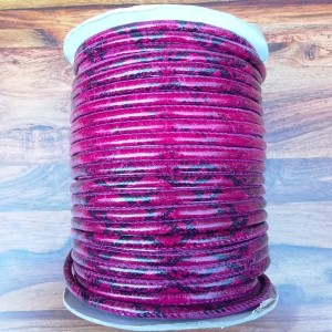 Leatherette Cord - Burgundy