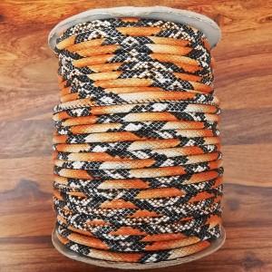 Leatherette Cord - Orange