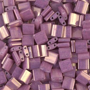 Miyuki Tila Beads - TL1867 Opaque Dark Orchid Lustre