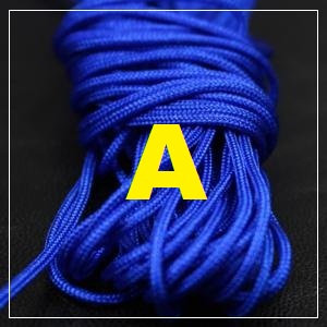 Macrame Cord - 1mm Cobalt