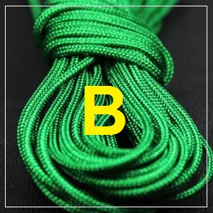 Macrame Cord - 1.8mm Green