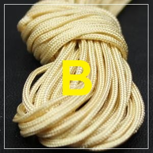 Macrame Cord - 1.8mm Yellow Cream