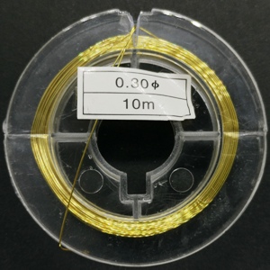 0.3mm Copper Wire-Gold