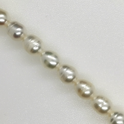 Freshwater Cultured White Rice Pearls 10x8mm