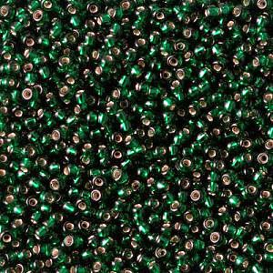 Miyuki Seed Beads - 11-927 S/L Dark Emerald