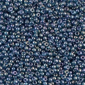 Miyuki Seed Beads - 11-9305 Montana Blue Gold Lustre