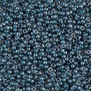 Miyuki Seed Beads - 11-9390 Transparent Steel Blue Lustre