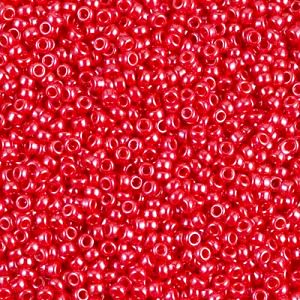 Miyuki Seed Beads - 11-9426 Opaque Red Lustre