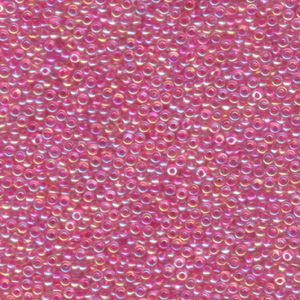 Miyuki Seed Beads - 11-9355 Fuchsia Lined Crystal AB