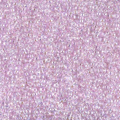 Miyuki Seed Bead - 15-9266 Lined Pink AB