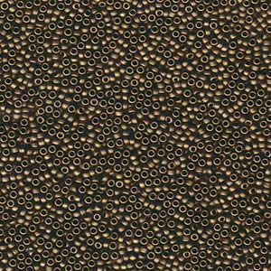 Miyuki Seed Bead - 15-92006 Matte Metallic Gold