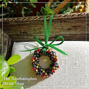 Project Kit - 3008 Christmas Wreath (M/Gold & M/Green)