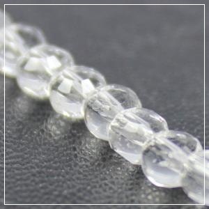 Chinese 4mm Coin Crystals - Crystal