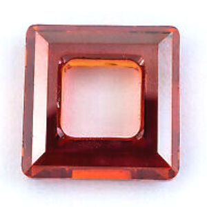 Swarovski 4439 Square Rings 14mm - Red Magma