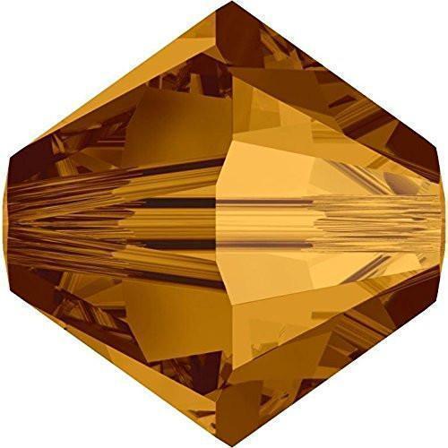 5328 Swarovski Bicone Beads 5mm - Crystal Copper