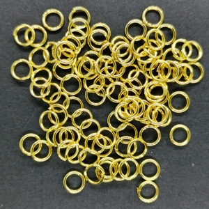 5mm-Jump Rings-Gold Plated