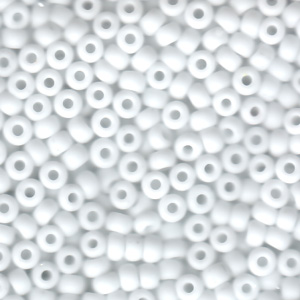 Miyuki Seed Bead - 6-9402F Matte Opaque White