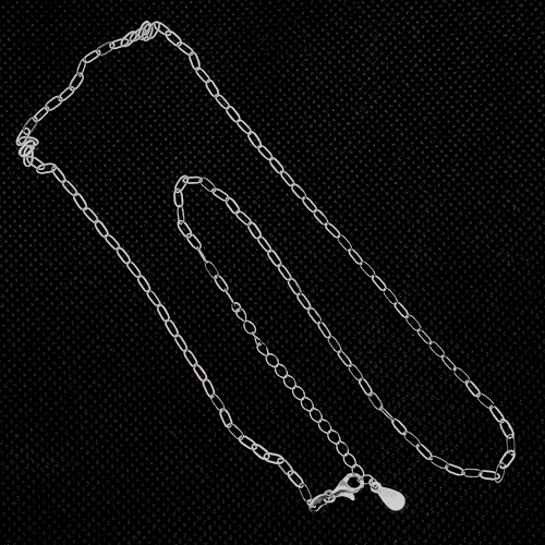 925 Silver Ready Made Long Link Trace Chain